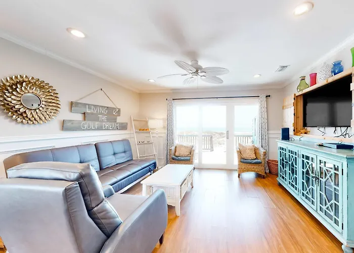 Gulf-front W Balcony Views Wifi Ac & Shared Gulf-facing Pool Gulf Shores